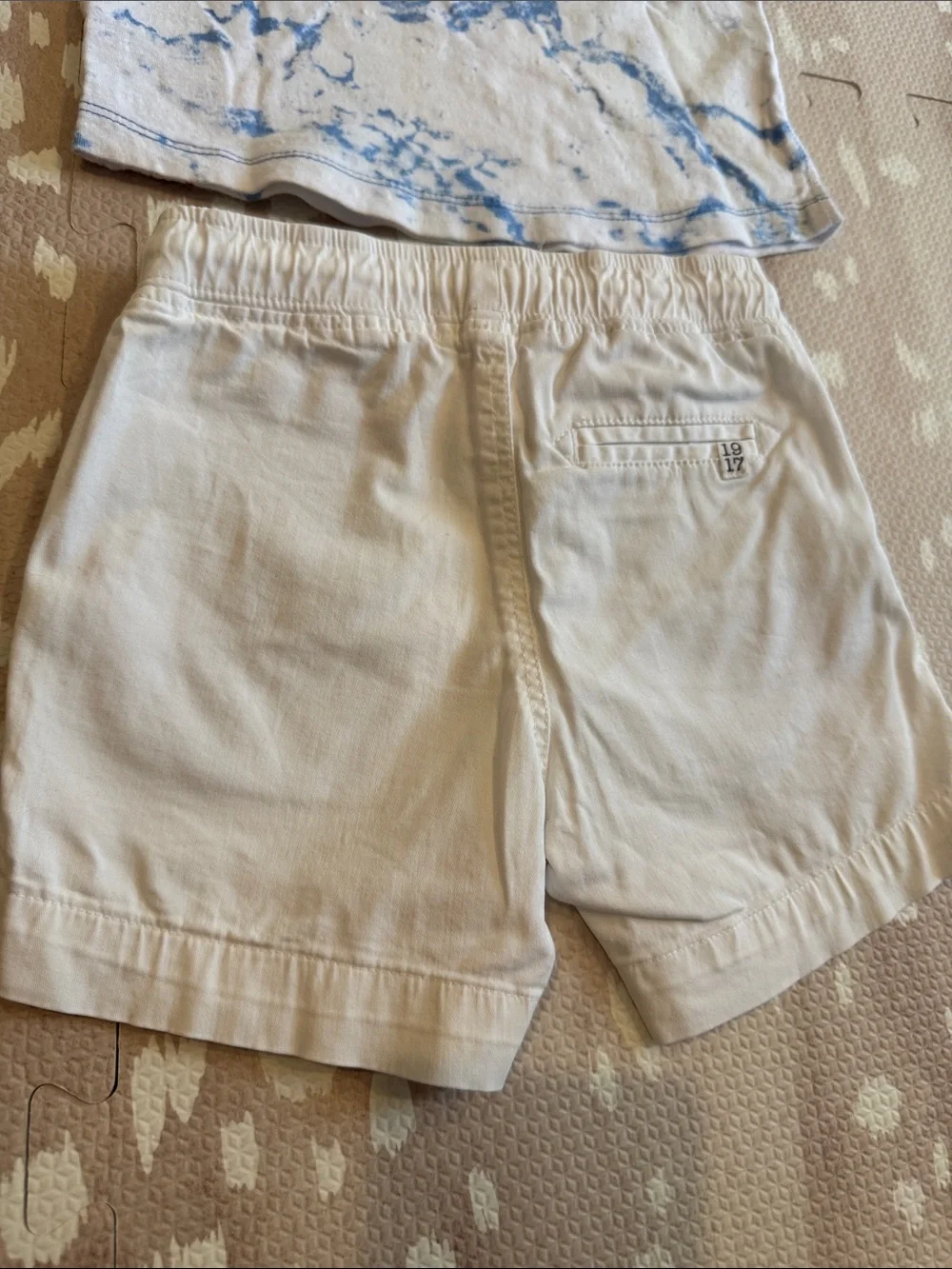 Sovereign Code Boys 18M Bundle 2 Matching Outfits 4 Pc Safari & Marble Sets